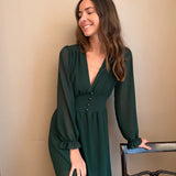 ROBE JESSA VERT