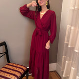 Robe Lola Bordeaux