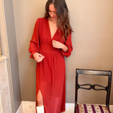 ROBE JESSA TERRACOTA